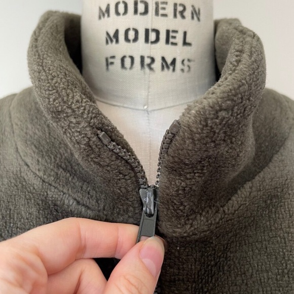 90’s fleece jacket with southwestern vest / 1x - Picture 9 of 9